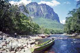 Rivière Churún à Canaima