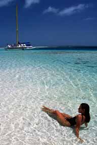 Praia em Los Roques