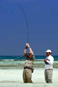 Fishing in Los Roques