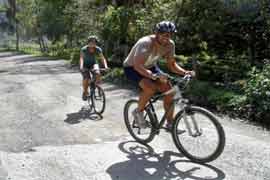 Faire du vélo dans les Andes