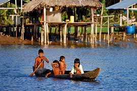 Warao no Delta do Orinoco