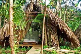 Accommodation in Warao style hut