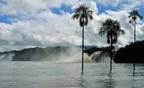 Canaima Lagoon and waterfalls